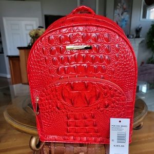 Brahmin Mini Dartmouth - Scarlet